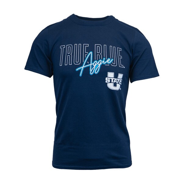 true blue aggie navy t-shirt 22-23